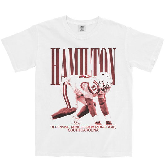 PRESTON HAMILTON VINTAGE WHITE TEE