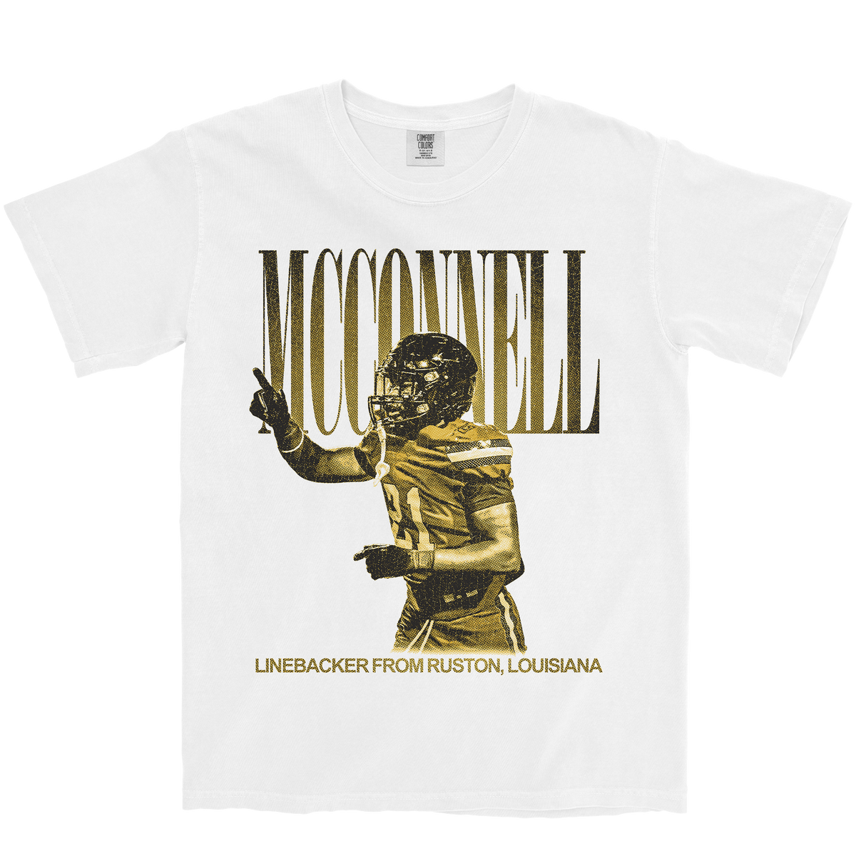 KYRAN MCCONNELL VINTAGE WHITE TEE
