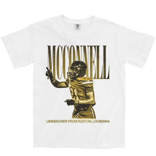 KYRAN MCCONNELL VINTAGE WHITE TEE