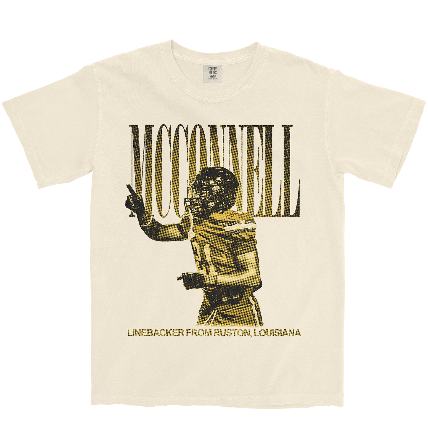 KYRAN MCCONNELL VINTAGE IVORY TEE
