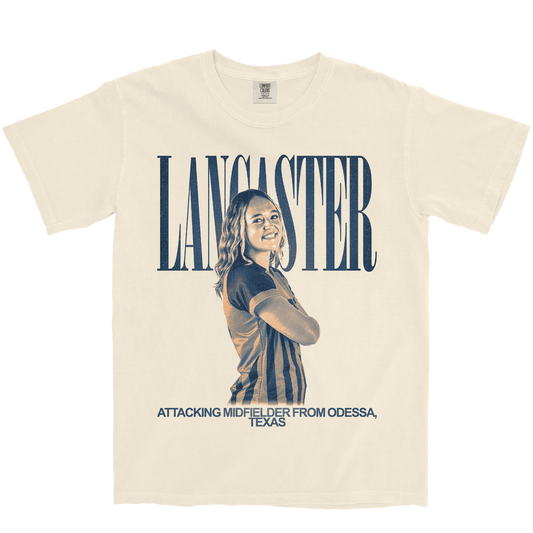 HAYLEE LANCASTER VINTAGE IVORY TEE
