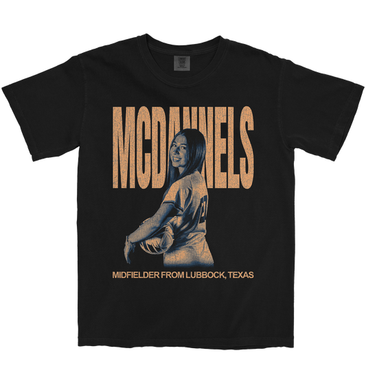 ZETA MCDANNELS VINTAGE BLACK TEE