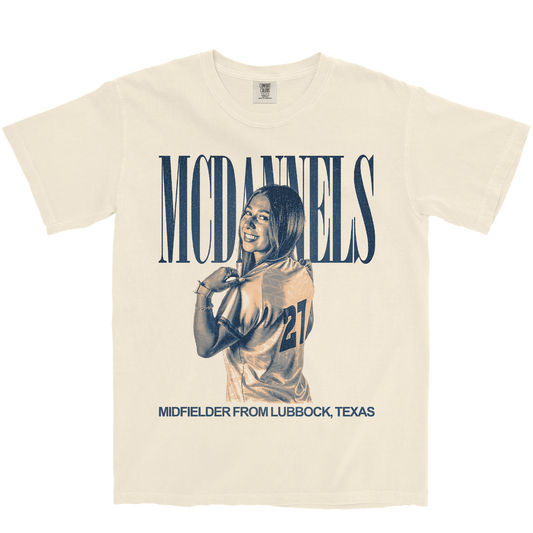 ZETA MCDANNELS VINTAGE IVORY TEE