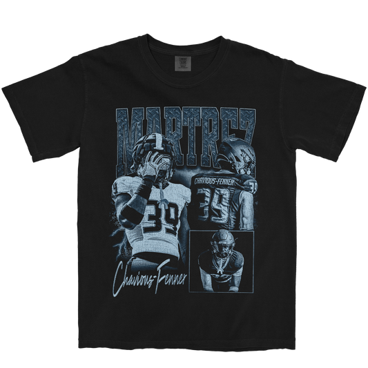 MARTREZ CHAVIOUS-FENNER GRAPHIC BLACK TEE