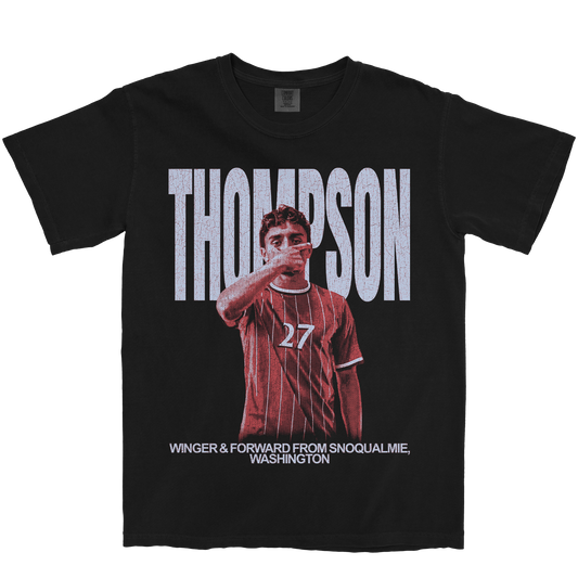 ZAIN THOMPSON VINTAGE BLACK TEE