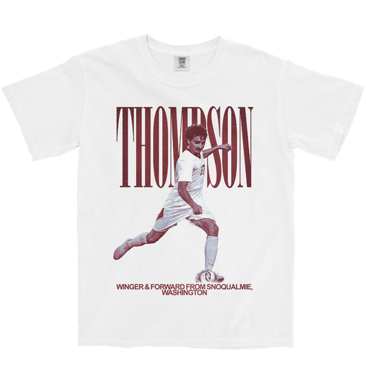 ZAIN THOMPSON VINTAGE WHITE TEE