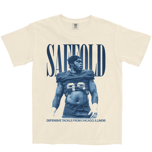ISAAC SAFFOLD VINTAGE IVORY TEE
