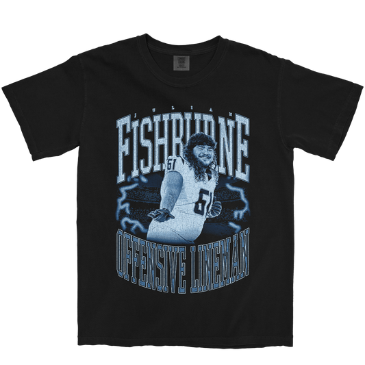 JULIAN FISHBURNE VINTAGE BLACK TEE