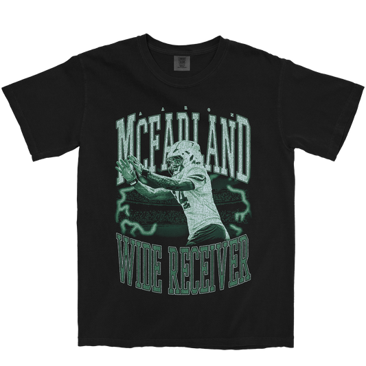 AARON MCFARLAND VINTAGE BLACK TEE