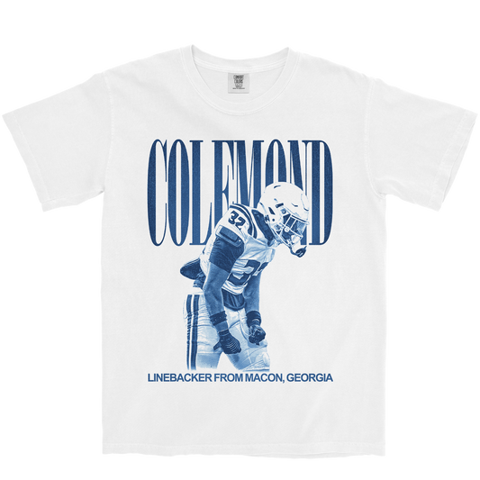 COURTAVIOUS COLEMOND VINTAGE WHITE TEE