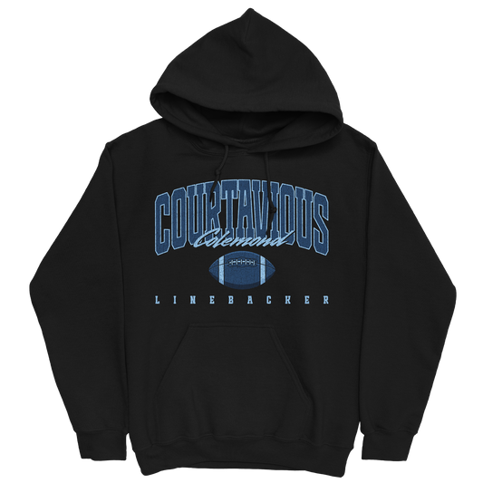 COURTAVIOUS COLEMOND RETRO BLACK HOODIE
