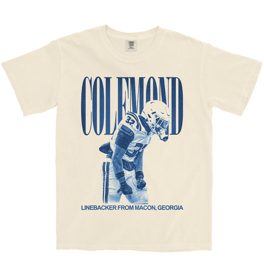 COURTAVIOUS COLEMOND VINTAGE IVORY TEE