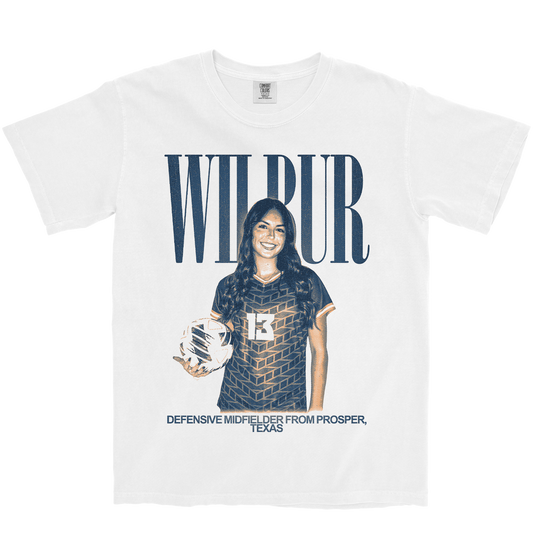 GIANNA WILBUR VINTAGE WHITE TEE
