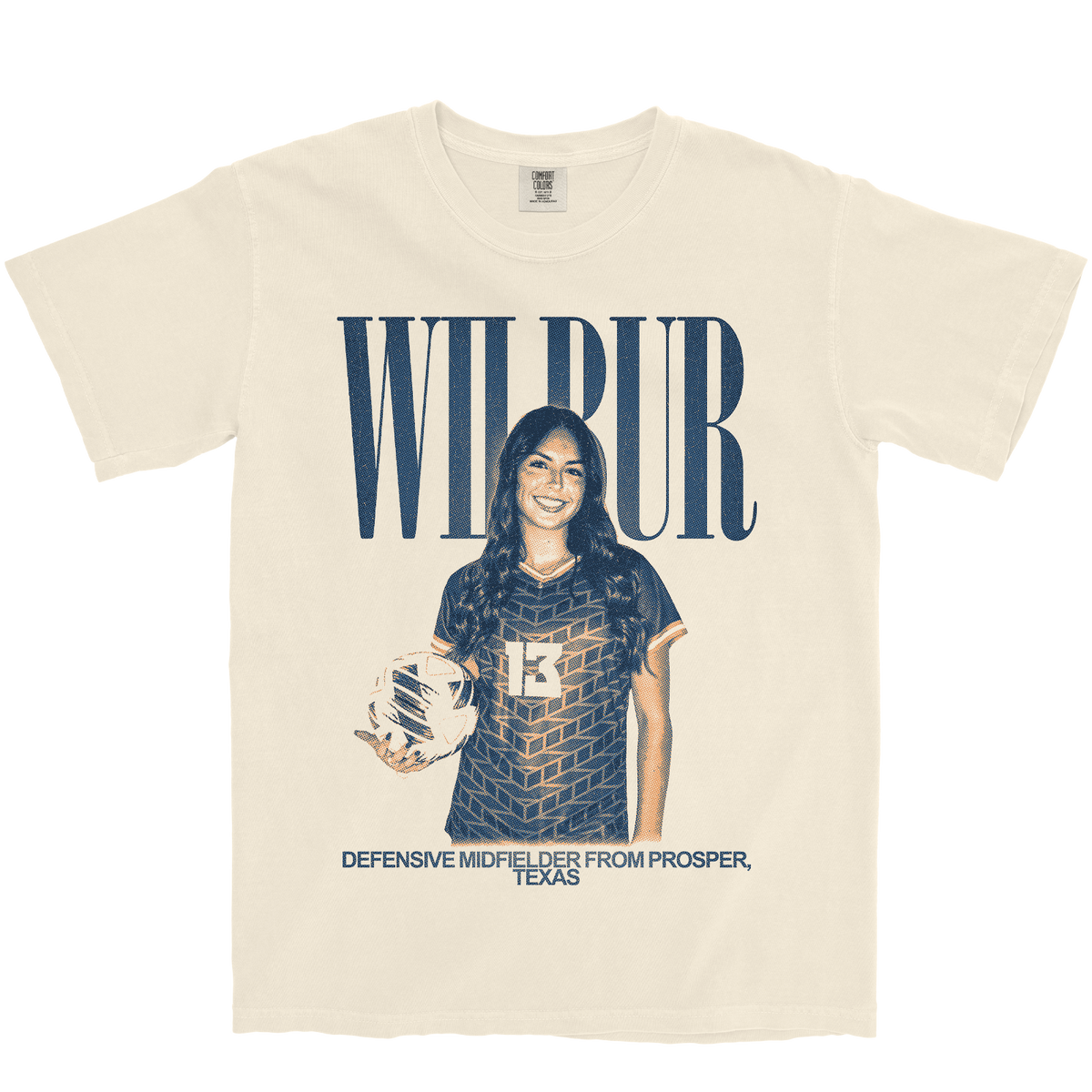 GIANNA WILBUR VINTAGE IVORY TEE