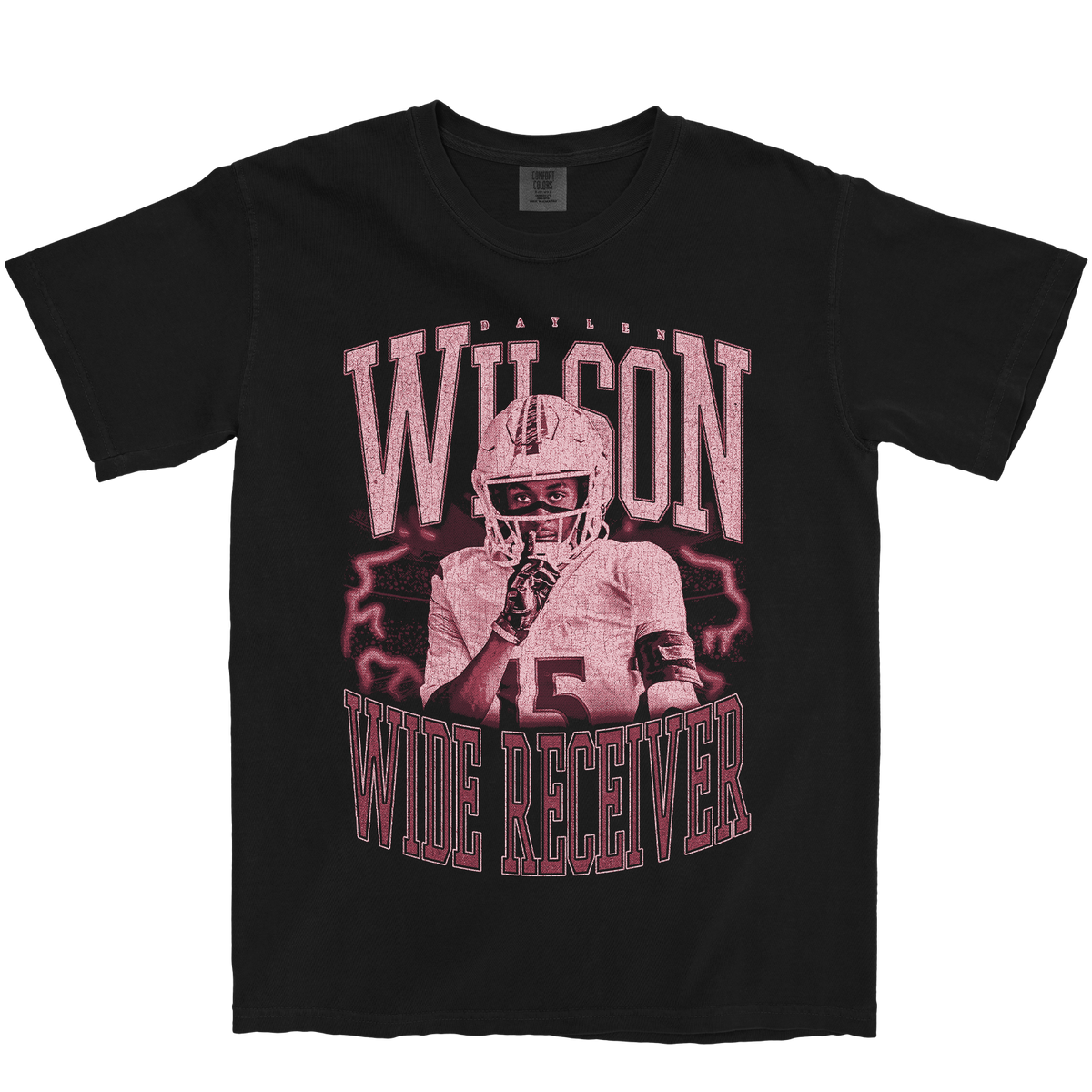 DAYLEN WILSON VINTAGE BLACK TEE