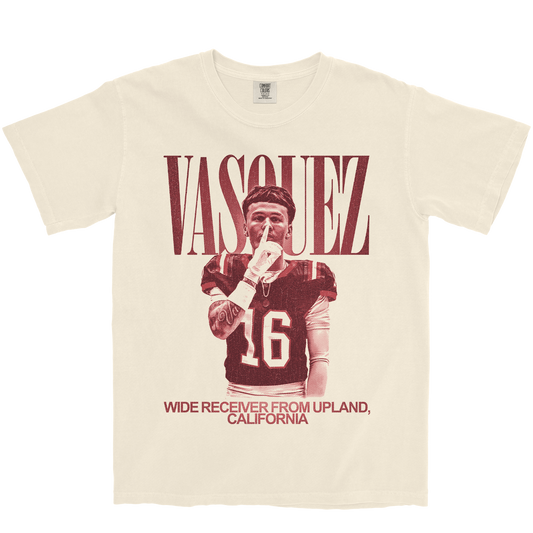 ELIJAH VASQUEZ VINTAGE IVORY TEE
