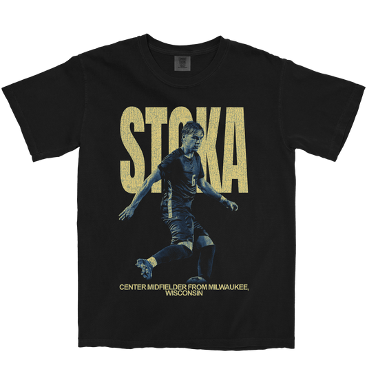 MATEO STOKA VINTAGE BLACK TEE