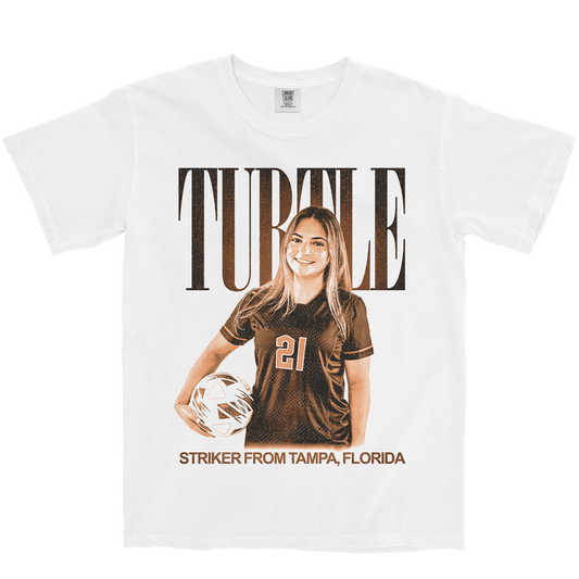 MIA TURTLE VINTAGE WHITE TEE