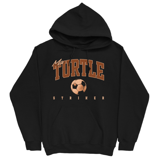 MIA TURTLE RETRO BLACK HOODIE