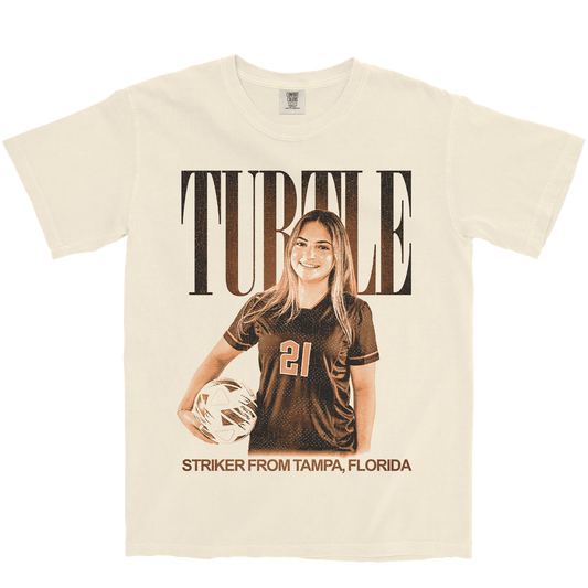 MIA TURTLE VINTAGE IVORY TEE