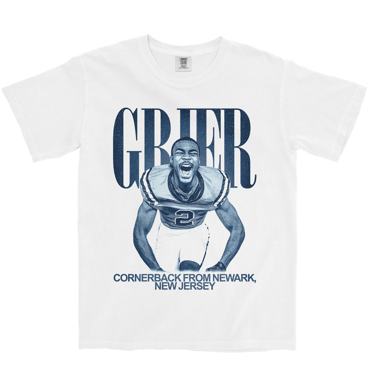 ISAIAH GRIER VINTAGE WHITE TEE