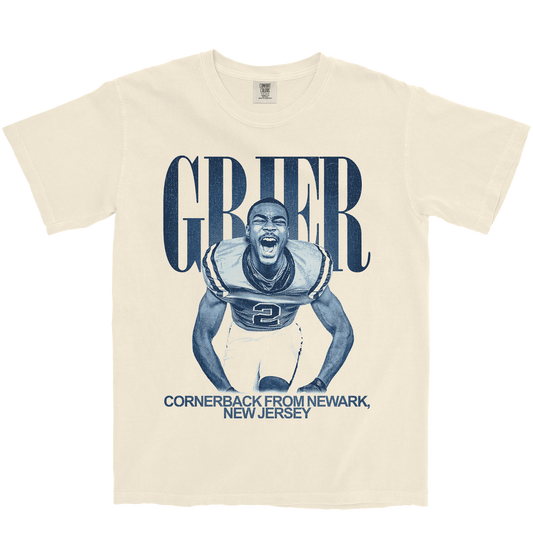 ISAIAH GRIER VINTAGE IVORY TEE