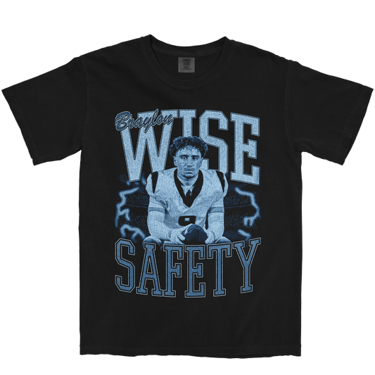 BRAYLON WISE VINTAGE BLACK TEE