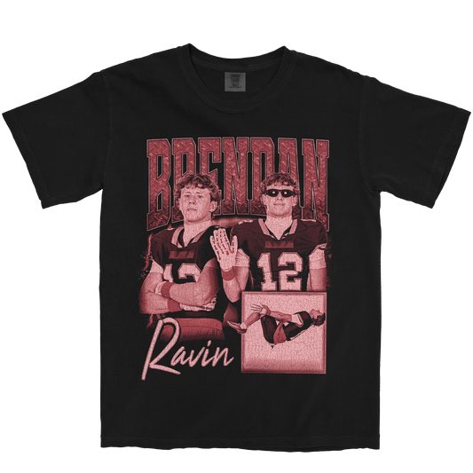 BRENDAN RAVIN GRAPHIC BLACK TEE