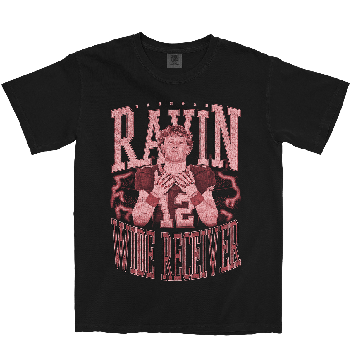 BRENDAN RAVIN VINTAGE BLACK TEE