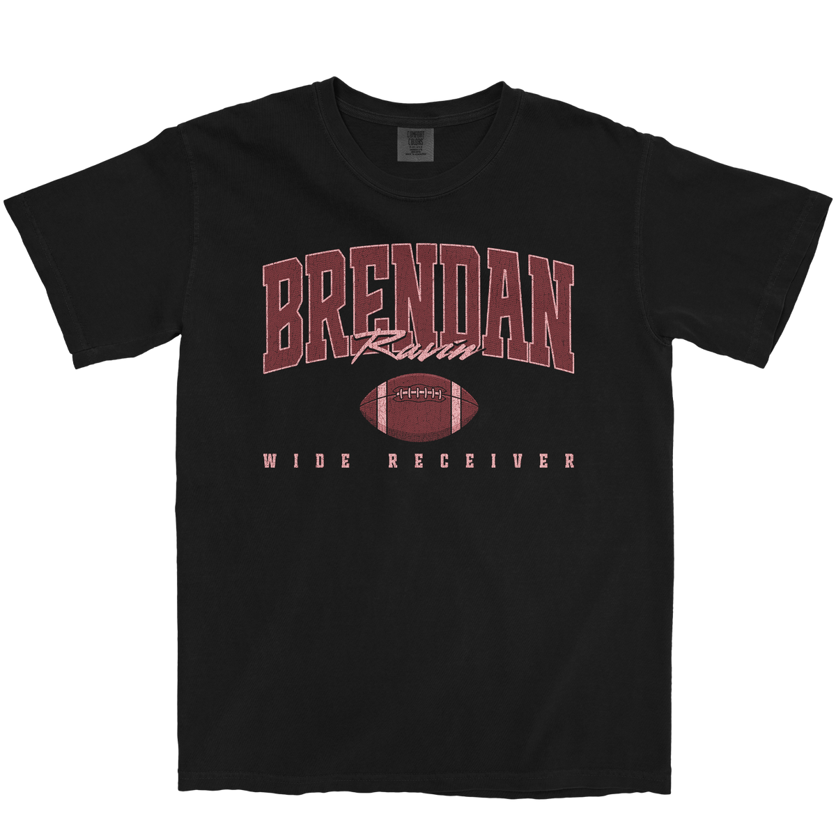 BRENDAN RAVIN RETRO BLACK TEE