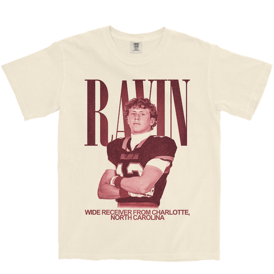BRENDAN RAVIN VINTAGE IVORY TEE