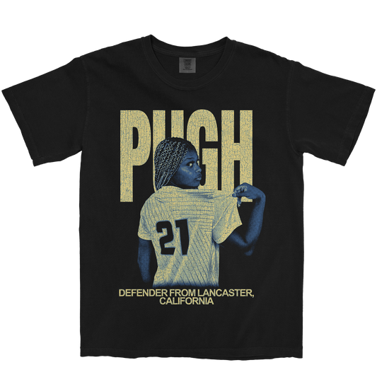 DENISE PUGH VINTAGE BLACK TEE