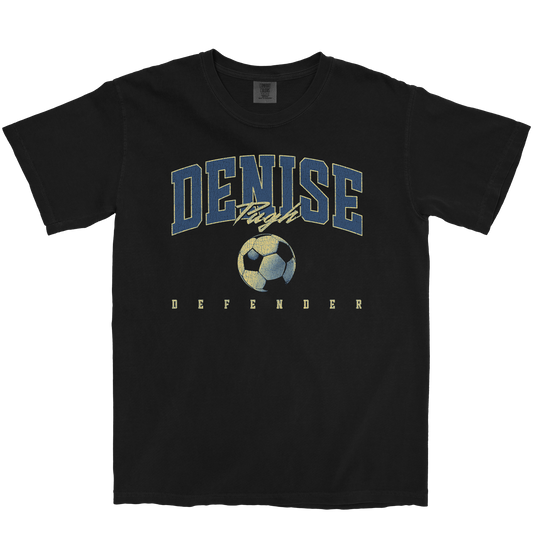 DENISE PUGH RETRO BLACK TEE