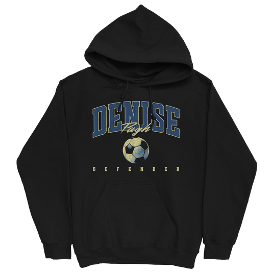 DENISE PUGH RETRO BLACK HOODIE