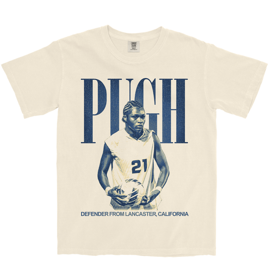 DENISE PUGH VINTAGE IVORY TEE