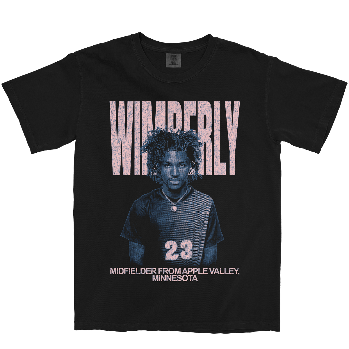 KAMRAN WIMBERLY VINTAGE BLACK TEE