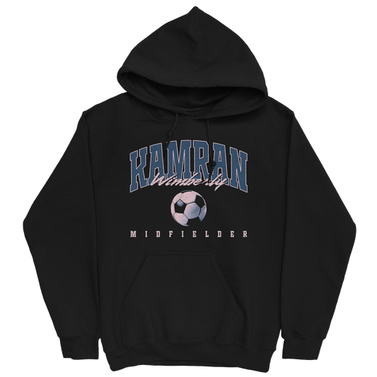 KAMRAN WIMBERLY RETRO BLACK HOODIE