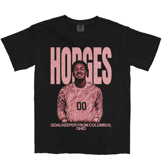 CHRISTIAN HODGES VINTAGE BLACK TEE