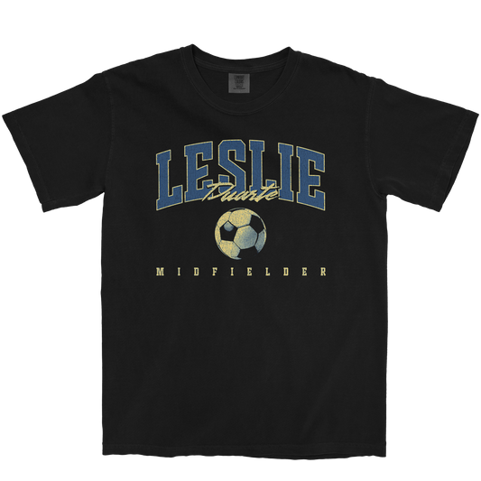 LESLIE DUARTE RETRO BLACK TEE