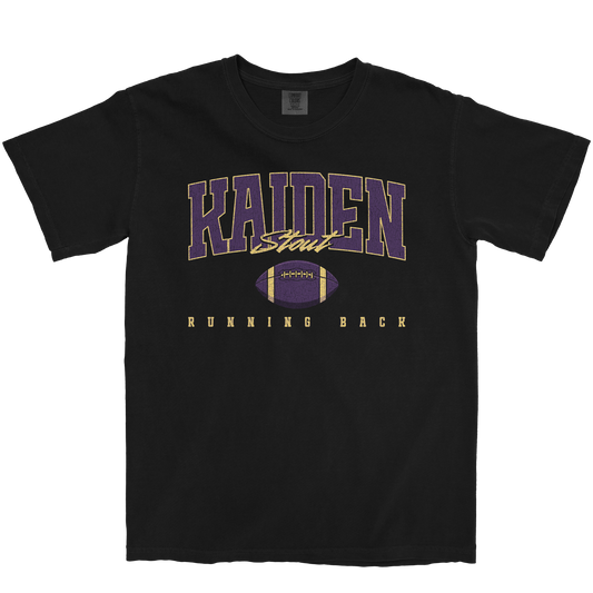 KAIDEN STOUT RETRO BLACK TEE