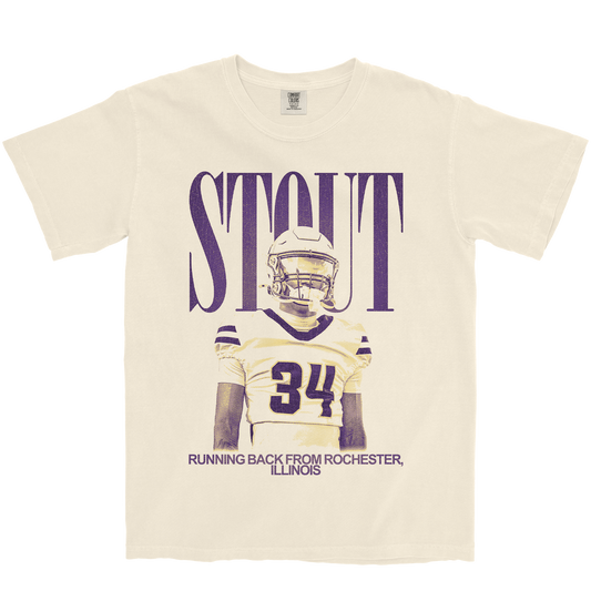 KAIDEN STOUT VINTAGE IVORY TEE