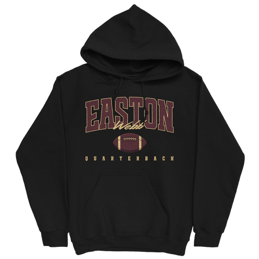 EASTON WEBB RETRO BLACK HOODIE
