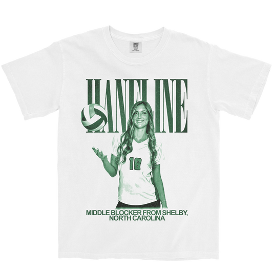 KENSLEY HANELINE VINTAGE WHITE TEE