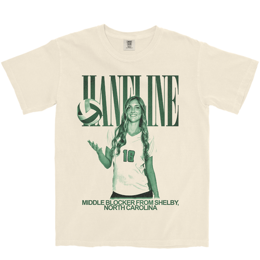 KENSLEY HANELINE VINTAGE IVORY TEE