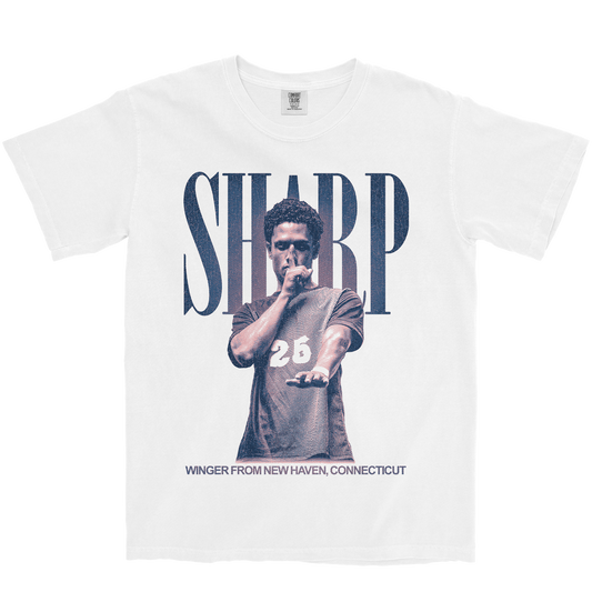 XAVIER SHARP VINTAGE WHITE TEE