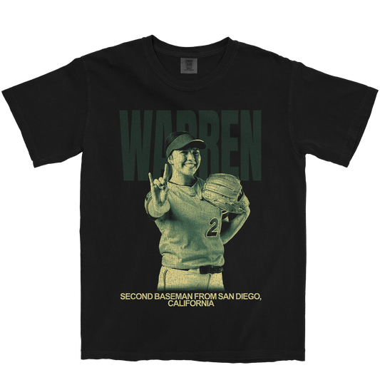 TAYLINN WARREN VINTAGE BLACK TEE