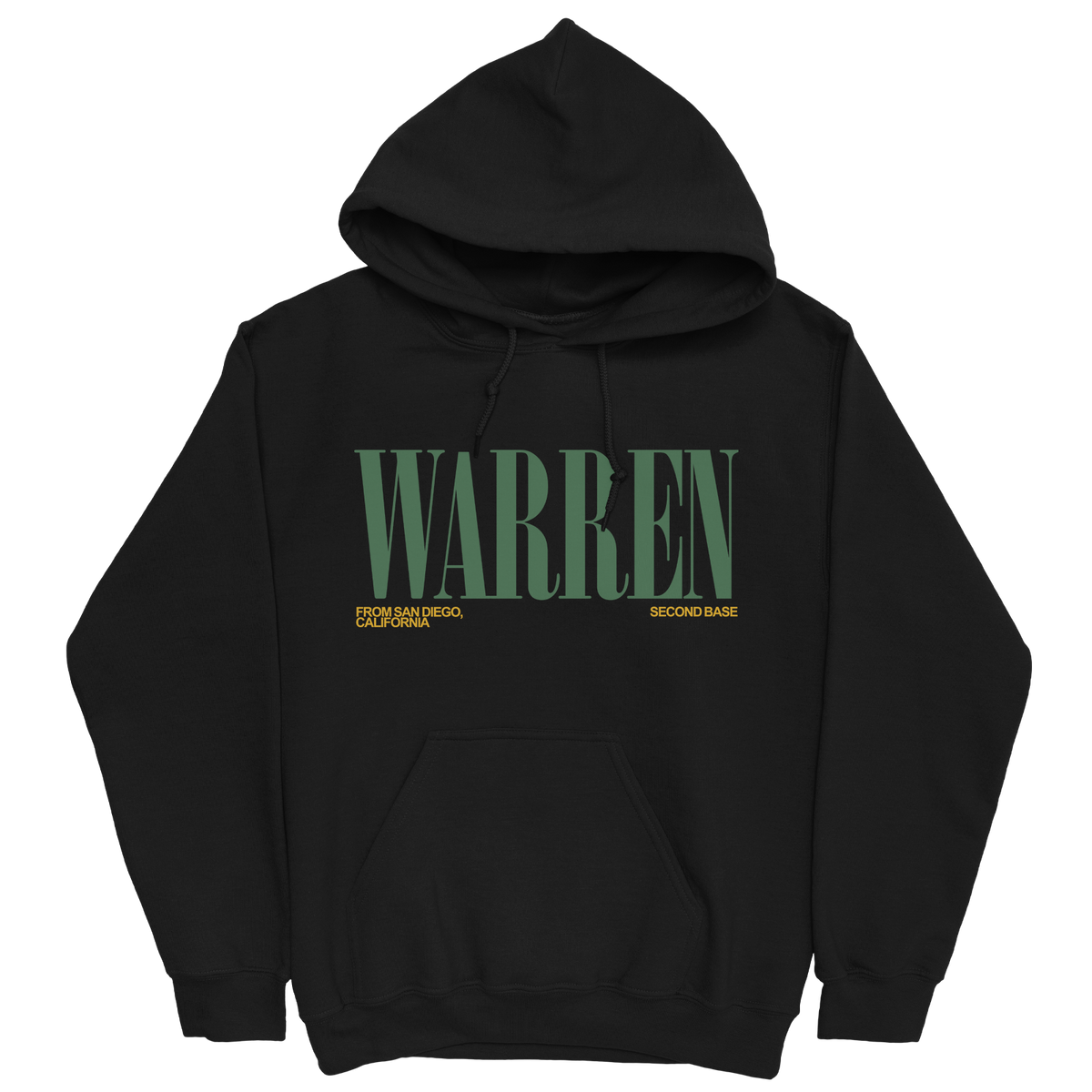 TAYLINN WARREN RETRO BLACK HOODIE