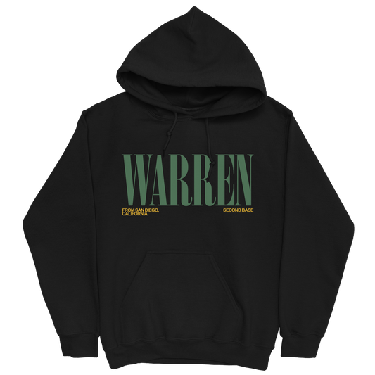 TAYLINN WARREN RETRO BLACK HOODIE