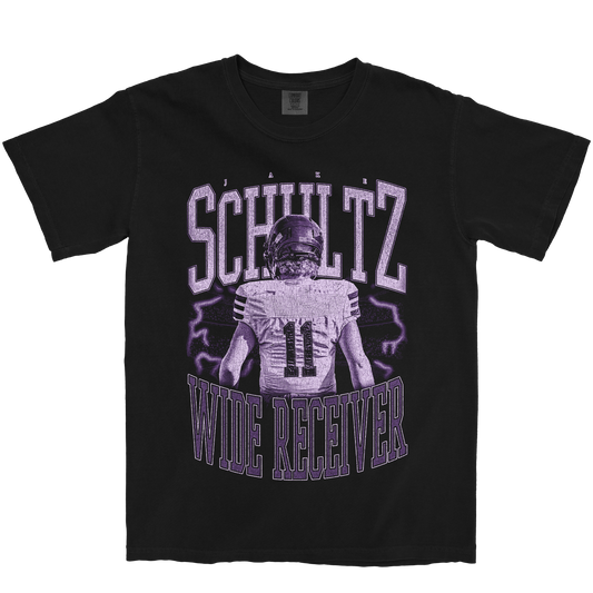 JAKE SCHULTZ VINTAGE BLACK TEE