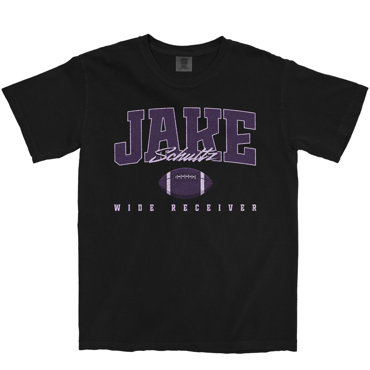 JAKE SCHULTZ RETRO BLACK TEE